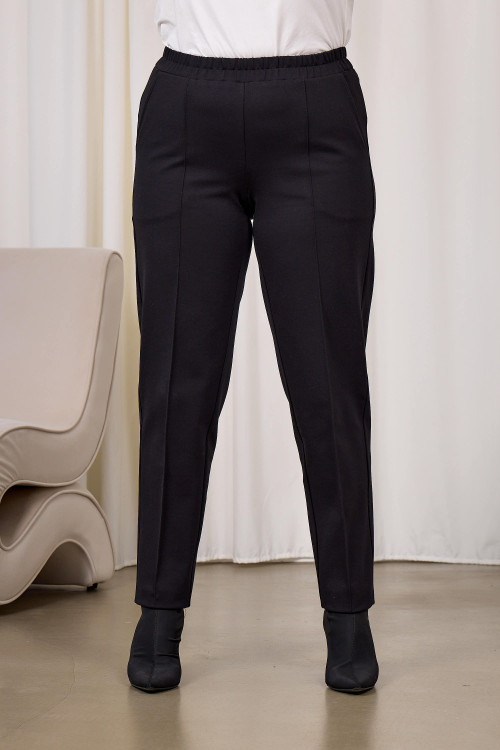 Черные брюки со стрелками арт.4160