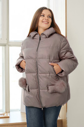 Зимняя куртка, пудра арт.2601