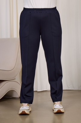 Зауженные синие брюки арт.4325