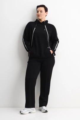 Спортивные брюки с застроченными стрелками арт.4370