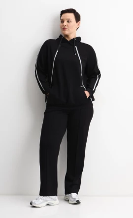 Спортивные брюки с застроченными стрелками арт.4370