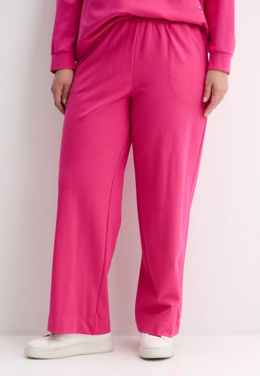 Прямые розовые брюки арт.4343