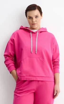 Розовое худи арт.4348