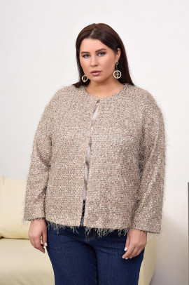 Нарядный жакет с пайетками арт.4351