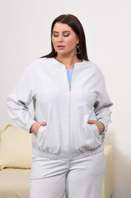 Жакет на молнии *PREMIUM арт.4358