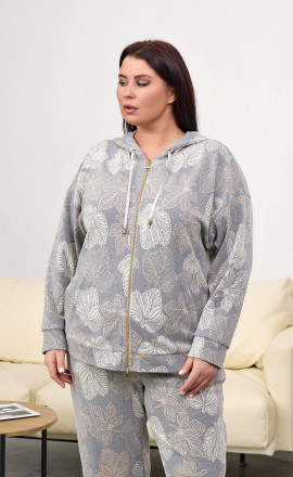 Худи на молнии *PREMIUM  арт.4381