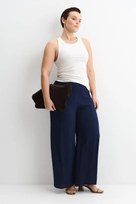 Брюки из жатой ткани арт.4096